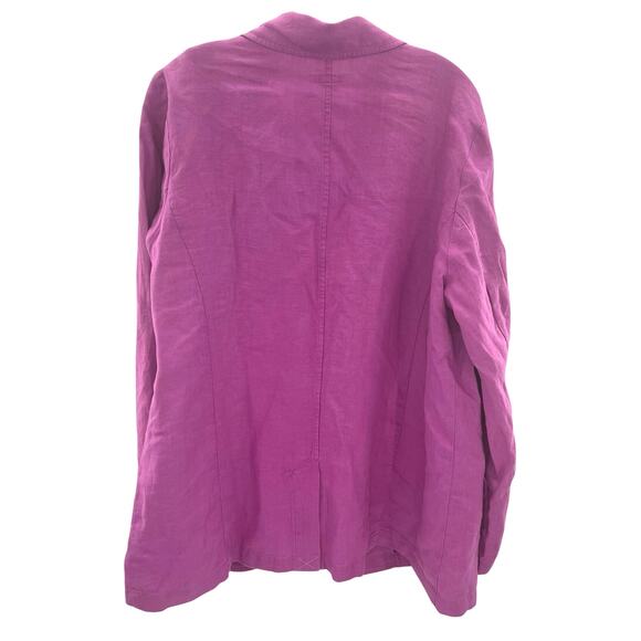 J.Jill Tall Summer Linen women’s blazer and tank top set - Picture 7 of 11